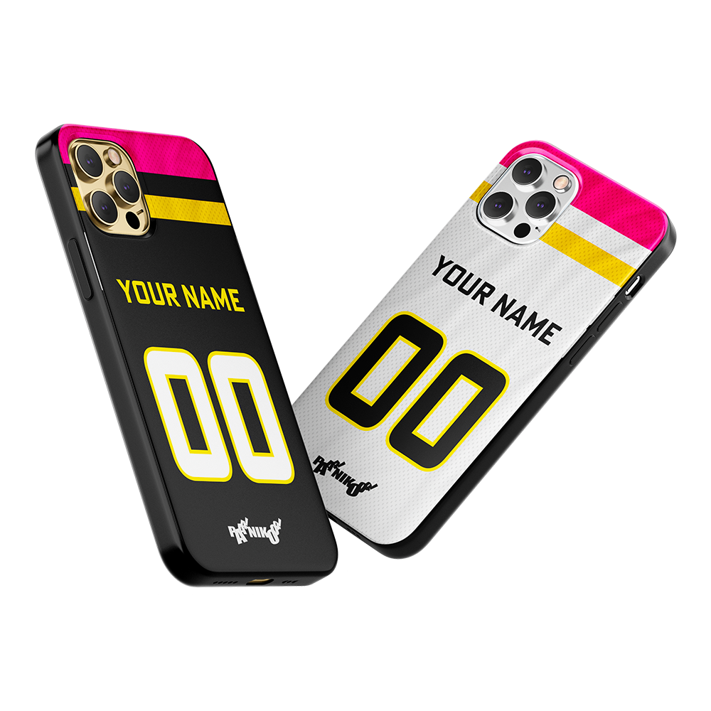 Coque personnalisée - Black&Yellow